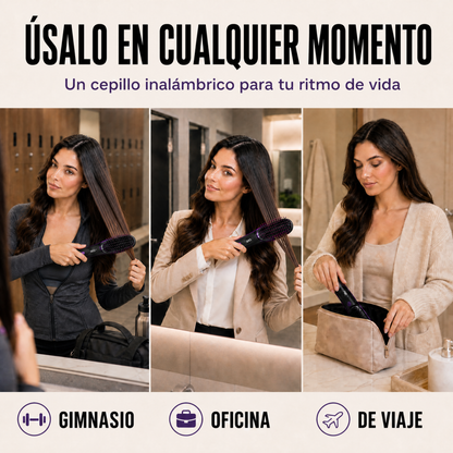 Cepillo alisador inalámbrico Gulenor